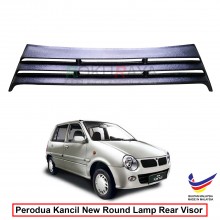 Perodua Kancil New Round Lamp OEM Plastic ABS Rear Windscreen Sun Shade Guard 3 Step Air Terjun